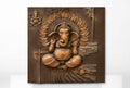 Divine Ganesha Blessing 3D Relief Sculpture Panel - Studio Detail