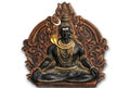 Meditating Lord Shiva 3D Relief Wall Art Panel - Studio Detail