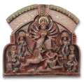 Goddess Durga Family 3D Relief Mural Panel - Studio Detail