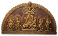 Goddess Durga Parivar 3D Relief Sculpture Panel - Studio Detail