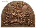 Durga Mahishasuramardini Family 3D Relief Wall Art Panel - Studio Detail