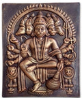 Panchamukhi Hanuman 3D Relief Wall Art Panel - Studio Detail