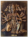 Panchamukhi Hanuman 3D Relief Wall Art Panel - Studio Detail