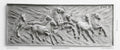 Seven Running Horses 3D Relief Sculpture Mural Panel - Studio Detail