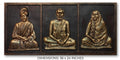 Ramakrishna, Sarada Devi, and Swami Vivekananda 3D Relief Wall Art Panel - Studio Detail