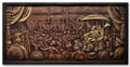 Chhatrapati Shivaji Maharaj Darbar 3D Relief Sculpture Panel - Studio Detail
