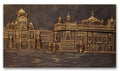 Sri Harmandir Sahib (Golden Temple) 3D Relief Mural Wall Art - Studio Detail