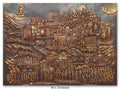 Palitana Shatrunjaya Jain Temple 3D Relief Mural Art - Studio Detail