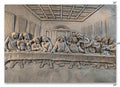 The Last Supper 3D Relief Wall Art Panel (Clay Finish) - Studio Detail