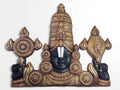 Lord Venkateswara Balaji with Shankha and Chakra 3D Relief Wall Art - Studio Detail