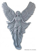 Celestial Winged Angel 3D Relief Wall Art Sculpture - Studio Detail